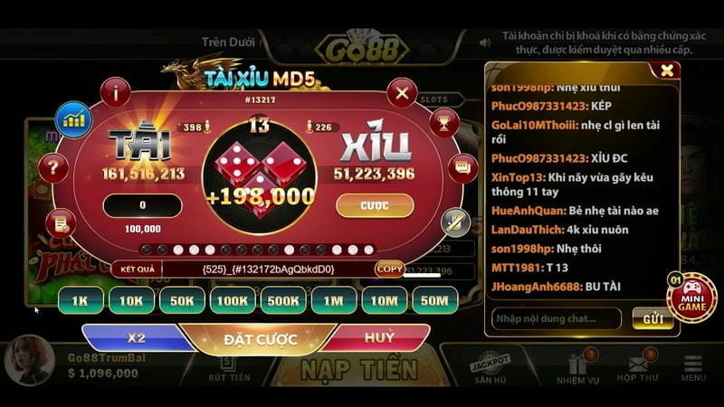Cách Đọc Bảng Cầu Tài Xỉu Go88 Và Nhận Biết Các Dạng Chuỗi